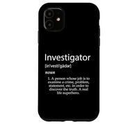 Investigator Definition Federal Private Investigation Case for iPhone 11