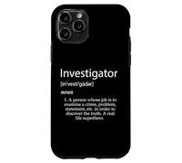 Investigator Definition Federal Private Investigation Case for iPhone 11 Pro