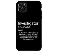 Investigator Definition Federal Private Investigation Case for iPhone 11 Pro Max