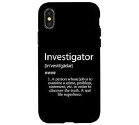 Investigator Definition Federal Private Investigation Case for iPhone X/XS
