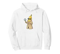 Investigator Detective Banana Doodle Funny Pullover Hoodie