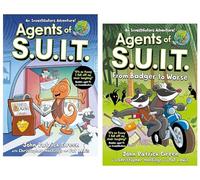 InvestiGators: Agents of S.U.I.T. Series 2 Illustrated Comic Books Collection Set (Agents of S.U.I.T. & Agents of S.U.I.T: From Badger to Worse)