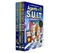 Investigators: Agents Of S.U.I.T. Series 3 Books Collection Box Set By John Patrick Green (Agents Of S.U.I.T., From Badger To Worse & Wild Ghost Chase)