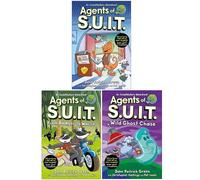 Investigators: Agents Of S.U.I.T. Series 3 Books Collection Set By John Patrick Green (Agents Of S.U.I.T., From Badger To Worse, Wild Ghost Chase)