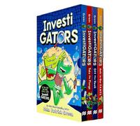 Investigators Series 4 Books Collection Box Set By John Patrick Green(InvestiGators, Investigators: Take the Plunge, InvestiGators: Off the Hook & InvestiGators: Ants in Our P.A.N.T.S.)