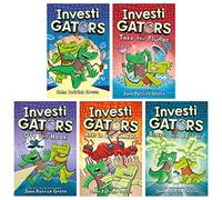 InvestiGators Series 5 Books Collection Set (InvestiGators, Take the Plunge, Off the Hook, Ants in Our P.A.N.T.S. & Braver and Boulder)