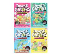 InvestiGators Series Books (6-9) by John Patrick Green 4 Books Collection Set (Heist and S ll Tide Up, Class Action & Case Files)