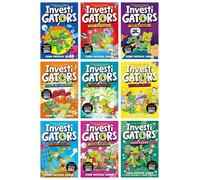 InvestiGators Series by John Patrick Green 9 Books Collection Set (Books 1-9)