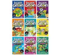 InvestiGators Series by John Patrick Green 9 Books Collection Set (Books 1-9)