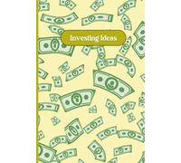 Investing Ideas Yellow Notebook 6" x 9" A5 120 Lined Pages: Notebook For Investing Plans