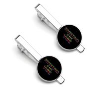 Investing Is My Vibe Silver Tie Clip Suit Accessories for Men Necktie Bar Set Pin Business Wedding