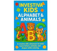 Investiva Kids Alphabet & Animals Coloring Book: A Fun ABC Coloring Book for Kids