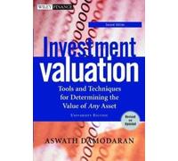 Investment Valuation: University Edition: Tools and Techniques for Determining the Value of Any Asse: Written by Aswath Damodaran, 2002 Edition, (2nd Edition) Publisher: John Wiley & Sons [Paperback]