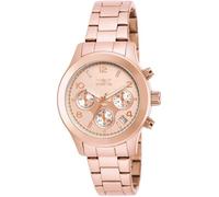 Invicta 19218 Angel Women's Wrist Watch Stainless Steel Quartz Rose Gold Dial