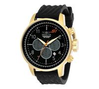 Invicta 23816 S1 Rally Men's Wrist Watch Stainless Steel Quartz Black Dial