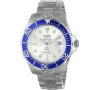 Invicta 3046 Pro Diver Men's Wrist Watch Stainless Steel Automatic Silver Dial