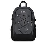 Invicta Act Plus School Backpack, Grey, 29L, Double Compartment, Inner Pocket with Organizer, Side Pockets for Water Bottles, Internal Laptop Compartment, Middle and High School, Boy, Girl