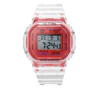 Invicta Activa Digital ACW424-009 Men's Watch - Waterproof - Digital - Quartz Movement - Plastic with Red dial - 44mm