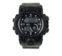 Invicta Activa Digital ACW435-002 Men's Watch - Waterproof - Digital - Quartz Movement - Plastic with Silver dial - 54mm