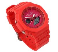 Invicta Activa Digital Essentials ACW423-011 Men's Watch - Quartz Movement - Plastic with Red Dial - 45 mm