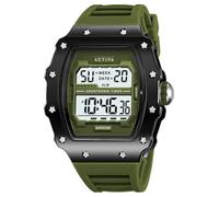 Invicta Activa x Digital ACW2296-002 Men's Watch - Waterproof - Digital - Quartz Movement - Plastic with Green dial - 44mm