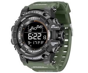 Invicta Activa x Digital ACW8082-006 Men's Watch - Waterproof - Digital - Quartz Movement - Plastic with Black dial - 50mm