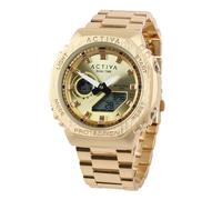 Invicta Activa x Digital Essentials Unisex 45.5 mm Alloy Gold Not Applicable Digital Electronic Dial
