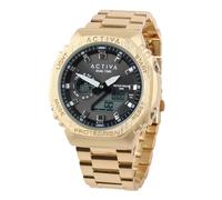 Invicta Activa x Digital Essentials Unisex 45.5 mm Alloy Gold Not Applicable Digital Electronic Dial