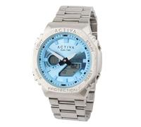 Invicta Activa x Digital Essentials Unisex 45.5 mm Alloy Silver Not Applicable Digital Electronic Dial