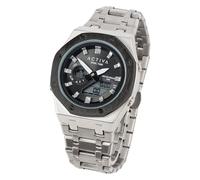 Invicta Activa x Digital Essentials Unisex 45.5mm Alloy Black + Silver Not Applicable dial Electronic Digital