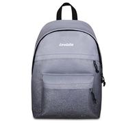 Invicta American Fantasy Shine School Backpack, Grey, 23 L, Glitter Effect, Single Compartment, Double Front Pocket, Internal Compartment for PC or Tablet, Middle and High School, Girl