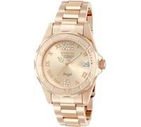 Invicta Angel 14398 Women's Watch - Waterproof - Analogue - Quartz Movement - stainless steel with Rose Gold dial - 38mm