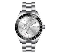Invicta Aviator 48858 Men's Watch - Waterproof - Analogue - Quartz Movement - Stainless Steel with Silver dial - 45mm