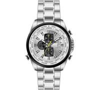 Invicta Aviator 50501 Men's Watch - Waterproof - Analogue - Quartz Movement - Stainless Steel with Silver dial - 50mm