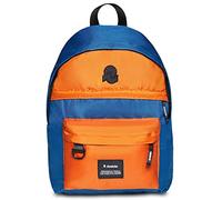 Invicta Backpack, AMERICAN Eco-friendly Knapsack, Casual Daypack, Unisex, One Size, 13'' Laptop Sleeve, Italian Design blue/orange