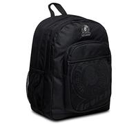 Invicta Backpack, DIAL LOGO Knapsack, Book Bag, for Teen, Girls&Boys, 38 LT, For School, Sport, Free Time, with Side Pockets & Laptop Sleeve, Italian Design, black