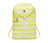 Invicta Backpack - MINISAC NEXT - Foldable and Pocket - Travel & Leisure - Men's and Women's Striped Backpack - Icon - Packable, Yellow (Fluo), Taglia unica, Casual