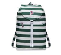 Invicta Backpack - Minisac Next, Two-Tone, Striped, Foldable, with Waist Belts, Travel & Leisure, Leisure & Excursions - Daypack for Men and Women - Icon, Black 19-0315, standard size, Casual