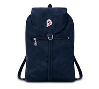 Invicta Backpack, VINTAGE GLOSSY, Minisac Drawstring Backpack, Casual Daypack, Unisex, One Size 8 LT, For Day Trips & Free Time, with Hip-Belt, packable, Italian Design, bicolor blue,