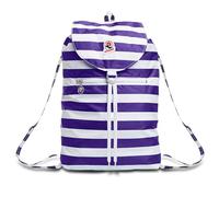 Invicta Backpack, VINTAGE NEXT; Minisac Drawstring Backpack, Casual Daypack, Unisex, One Size 8 LT, For Day Trips & Free Time, with Hip-Belt, packable, Italian Design, bicolor violet/white