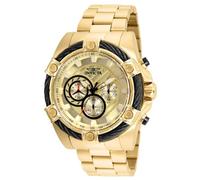 Invicta Bolt 25515 Men's Watch - Waterproof - Analogue - Quartz Movement - Stainless Steel with Gold dial - 52mm