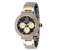 Invicta Bolt 48115 Women's Watch - Waterproof - Analogue - Quartz Movement - Stainless Steel with Black dial - 37mm
