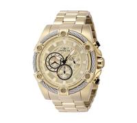 Invicta Bolt 48866 Men's Watch - Waterproof - Analogue - Quartz Movement - Stainless Steel with Gold dial - 52mm