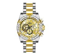Invicta Bolt 49747 Men's Watch - Waterproof - Analogue - Quartz Movement - Stainless Steel with Gold dial - 52mm