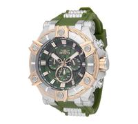 Invicta Bolt 49809 Men's Watch - Quartz Movement - Stainless Steel with Green Dial - 52 mm