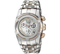 Invicta Bolt Women's Quartz Watch with Silver Dial Chronograph display on Silver Stainless Steel Bracelet 15274