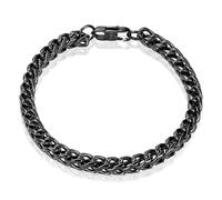 Invicta Bracelet for Men, Stainless Steel Franco Chain Thin Jewelry, 6mm, 8.5", One Size, Stainless Steel, no gemstone