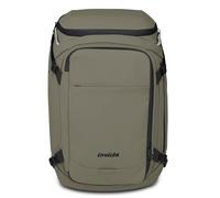 Invicta Campus Travel Backpack, M, Grey, Single Compartment with 15.6" PC Pocket, Water Bottle Pocket and Reinforced Base, 43.5L Cabin Luggage, Travel Backpack, for Men and Women, grey, Taglia unica,