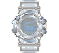 Invicta Digital Essentials Unisex 50mm ABS Silver Blue+Silver dial Not Applicable Digital