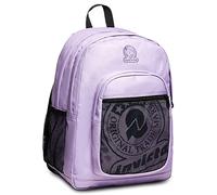 Invicta Double Compartment Backpack, Dial, Purple, School and Leisure